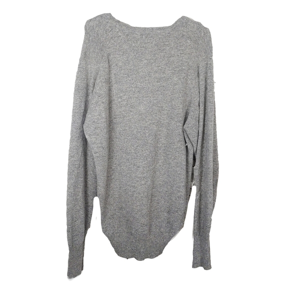 The Scotch House Heather Mens XXL Gray V Neck 100% Pure Wool Sweater - Picture 4 of 4